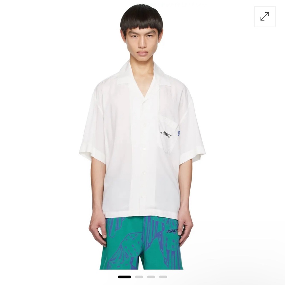 Awake men’s white shirt size M